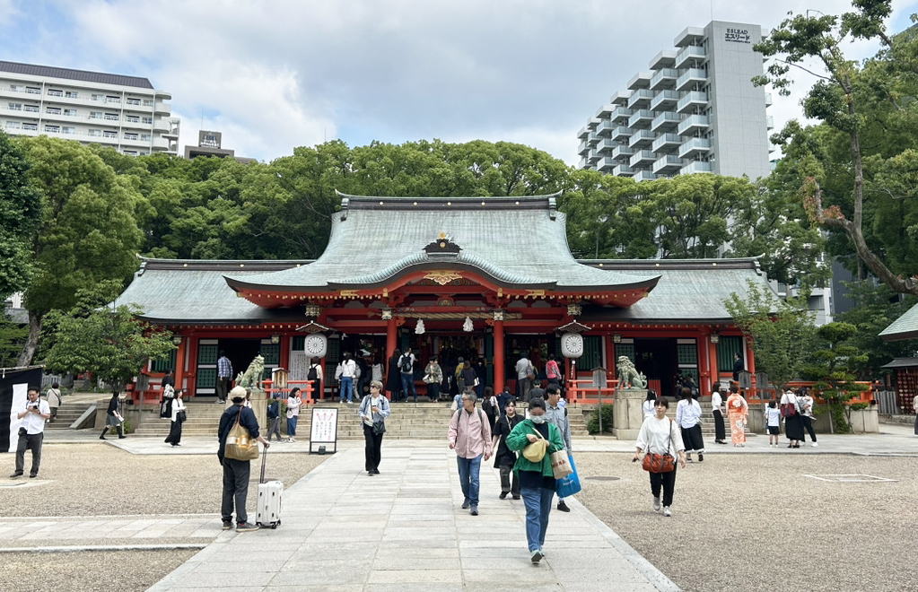 神戸の地にて